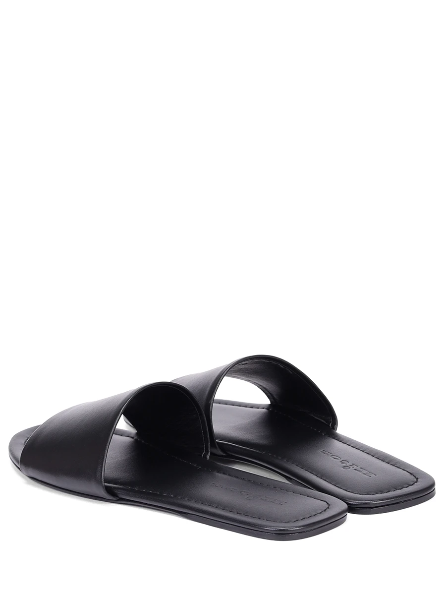 Шлепанцы кожаные