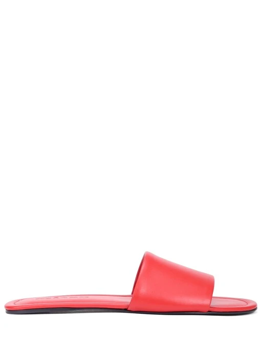 Шлепанцы кожаные KITON