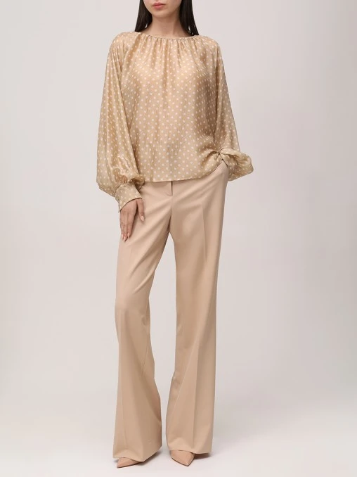 Блуза шелковая BALLANTYNE