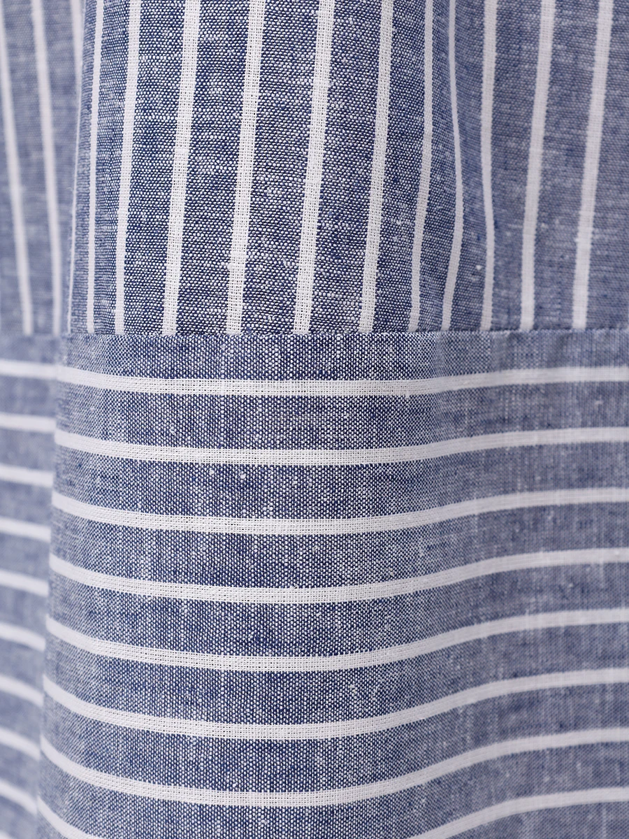 Юбка изо льна и хлопка