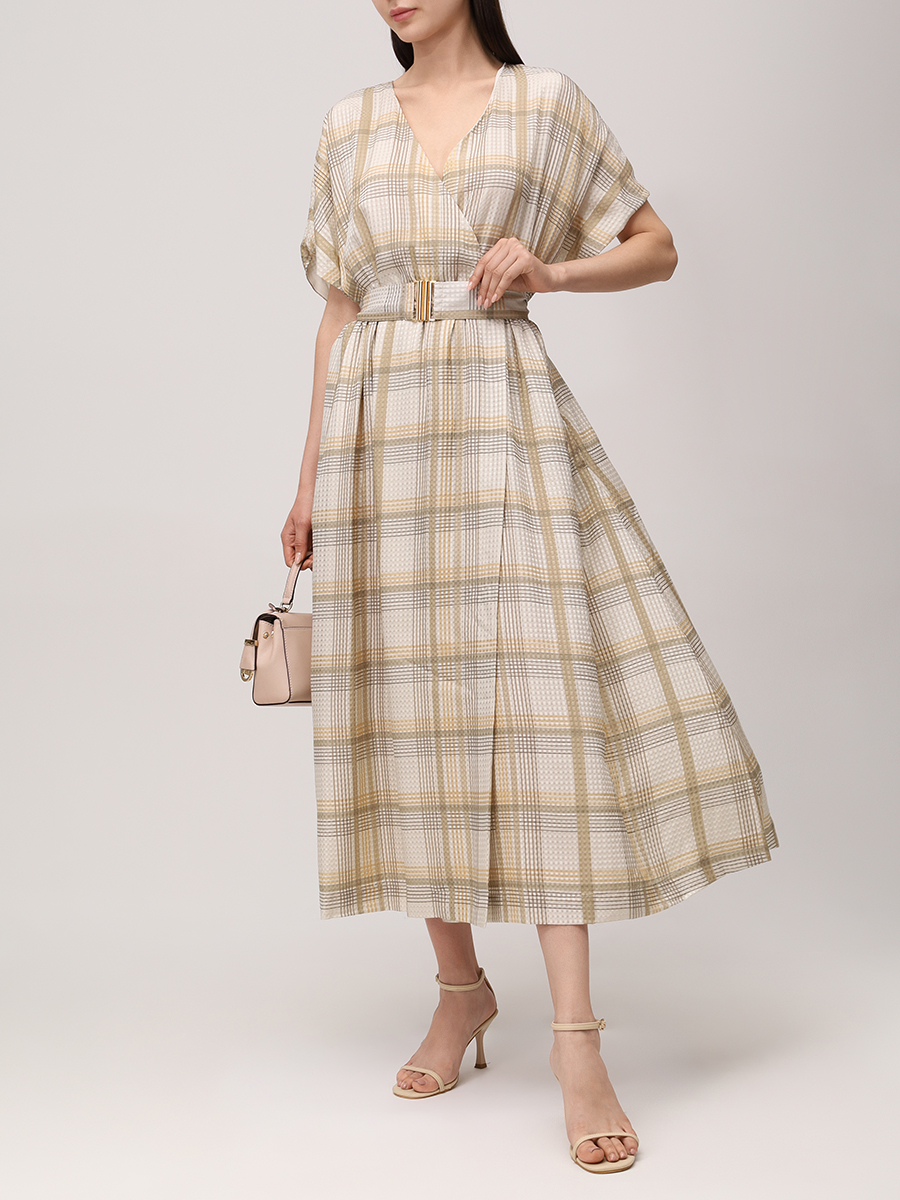 Платье шелковое