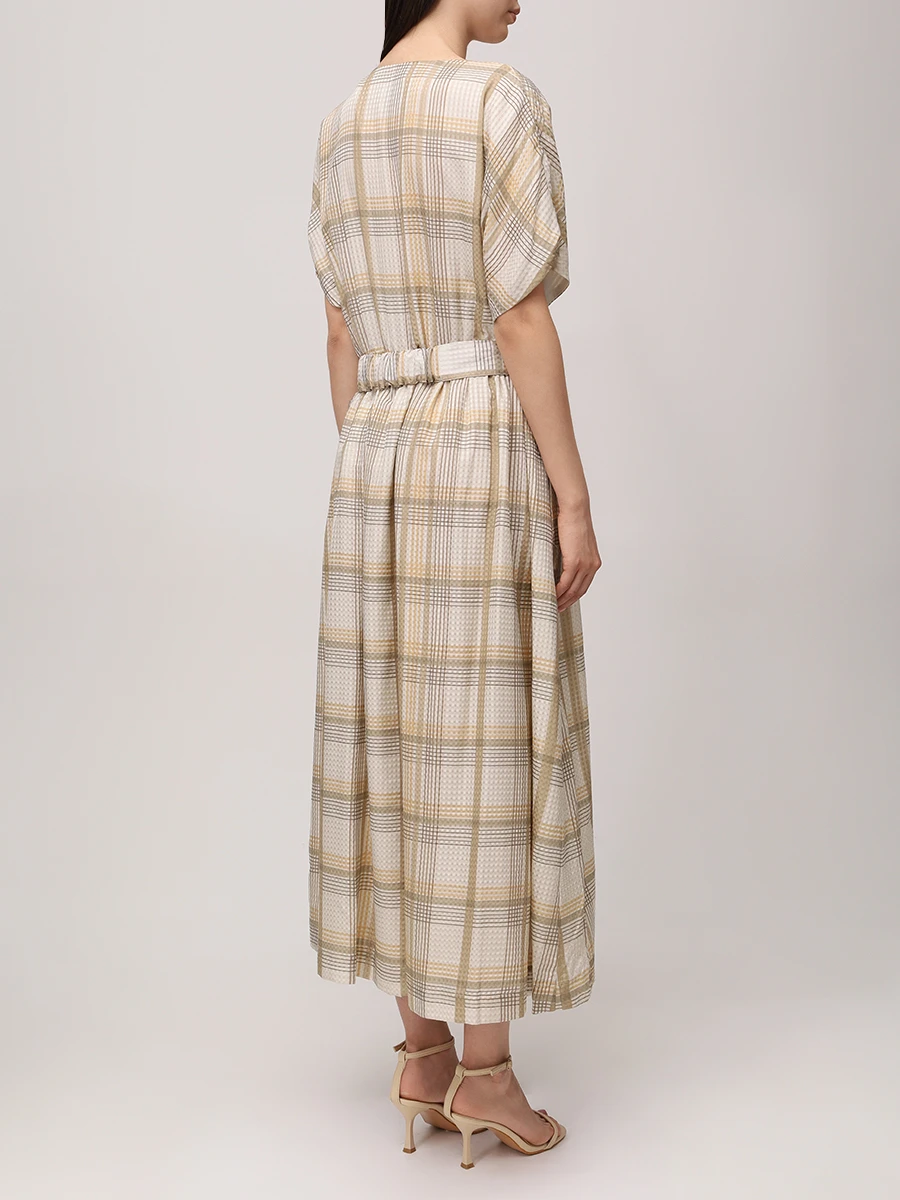 Платье шелковое