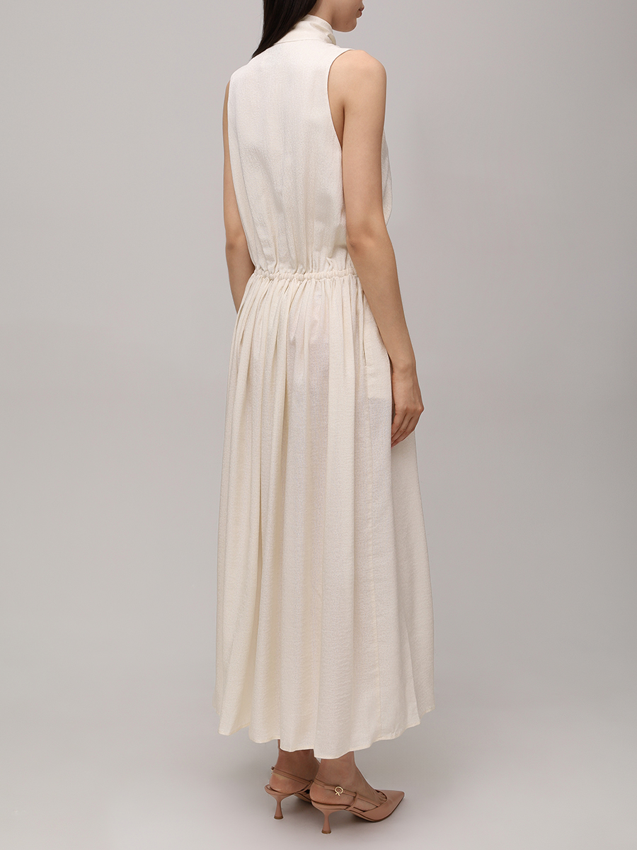 Платье шелковое