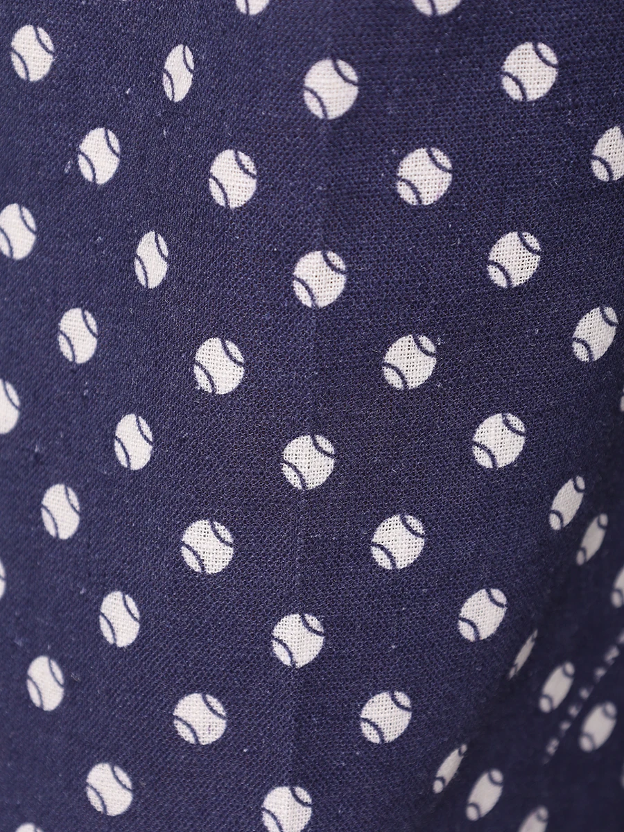 Брюки изо льна и вискозы