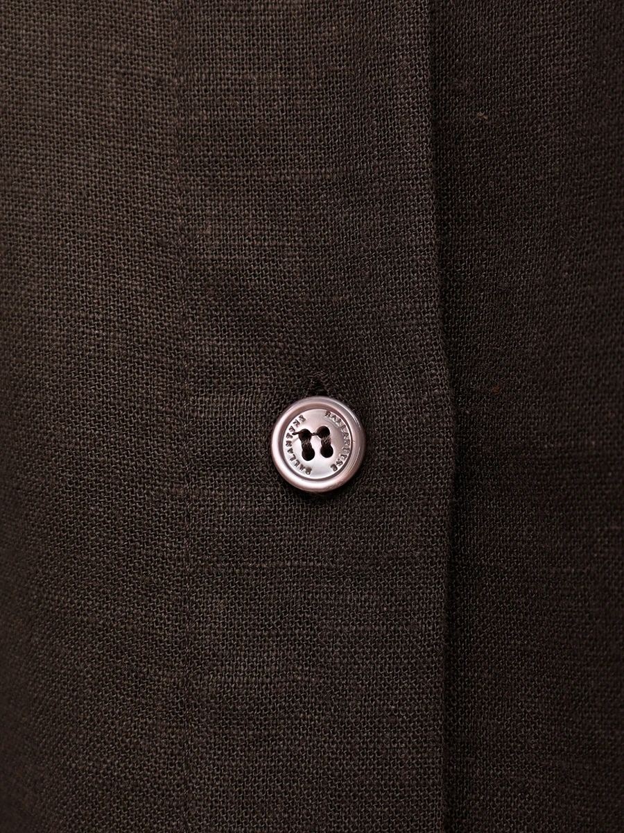 Рубашка изо льна и вискозы