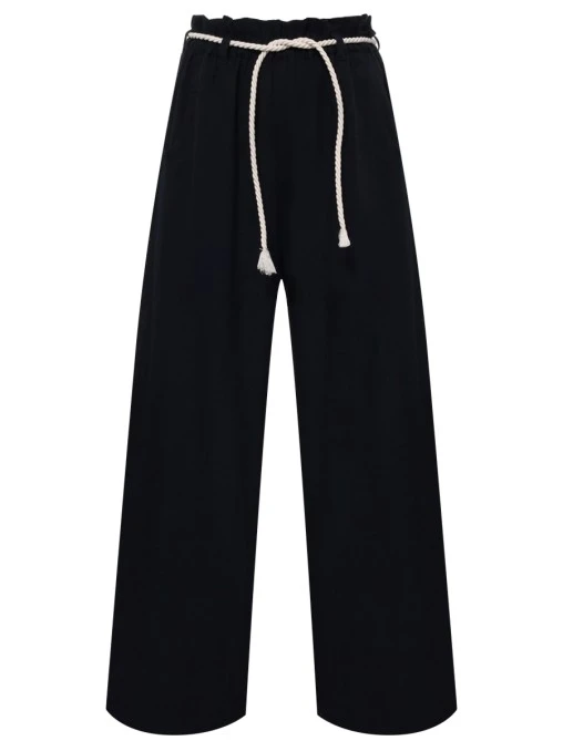 Брюки из хлопка и льна BALLANTYNE