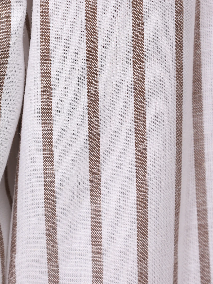 Рубашка изо льна и вискозы