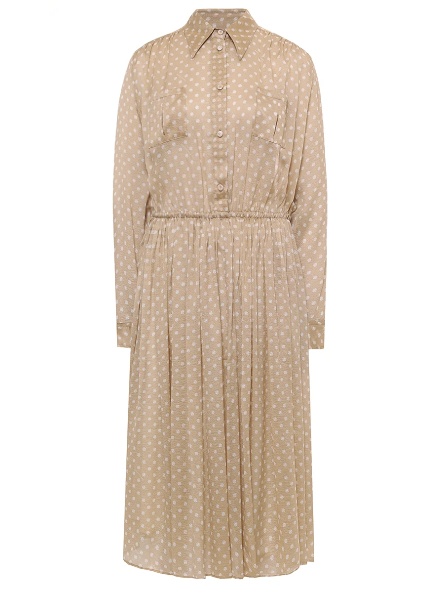 Платье шелковое