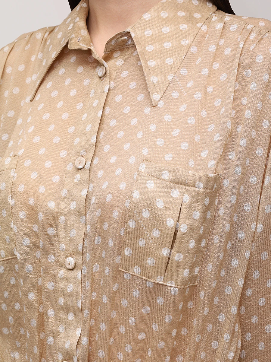 Платье шелковое