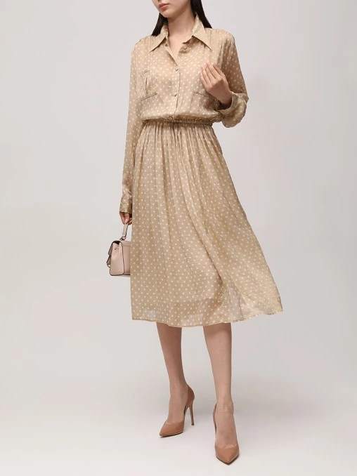 Платье шелковое BALLANTYNE