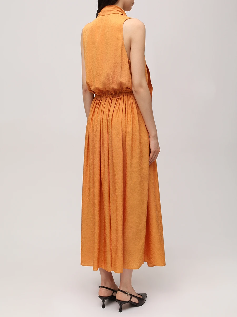 Платье шелковое