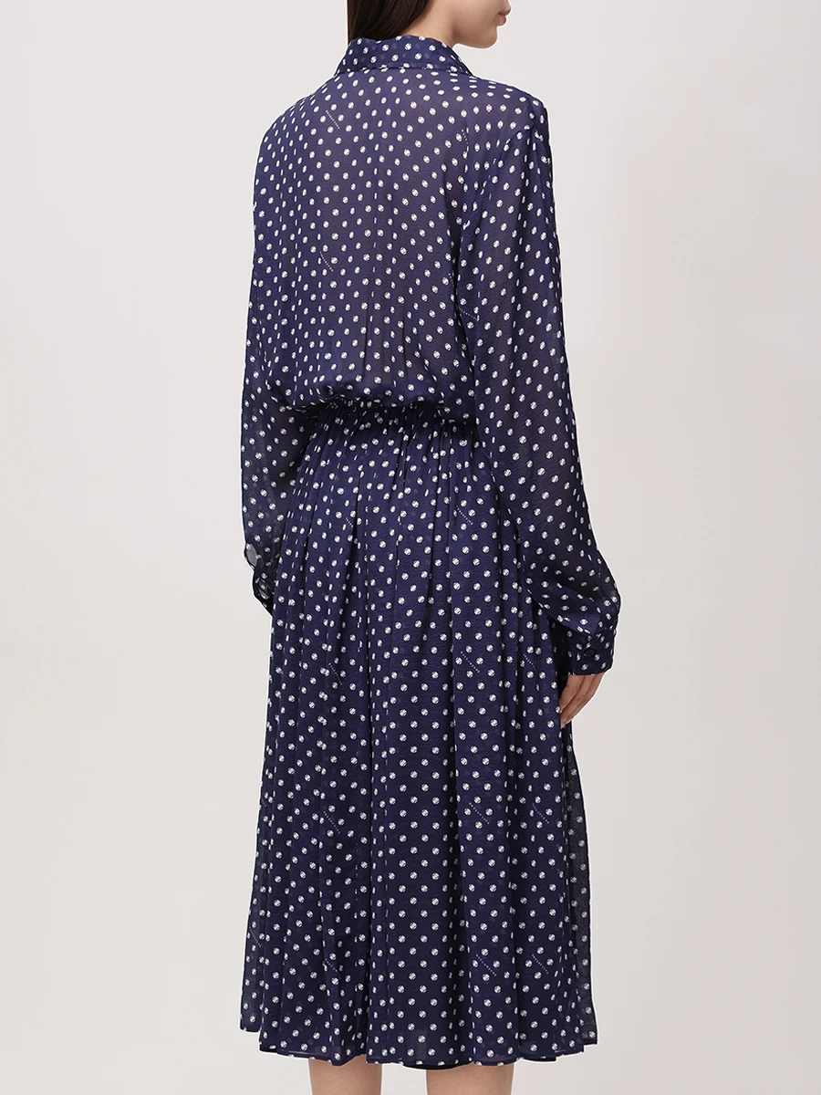 Платье шелковое