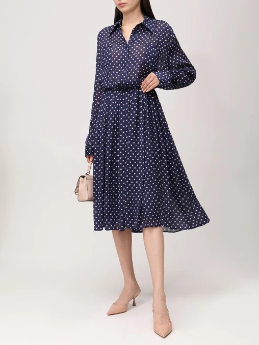 Платье шелковое BALLANTYNE