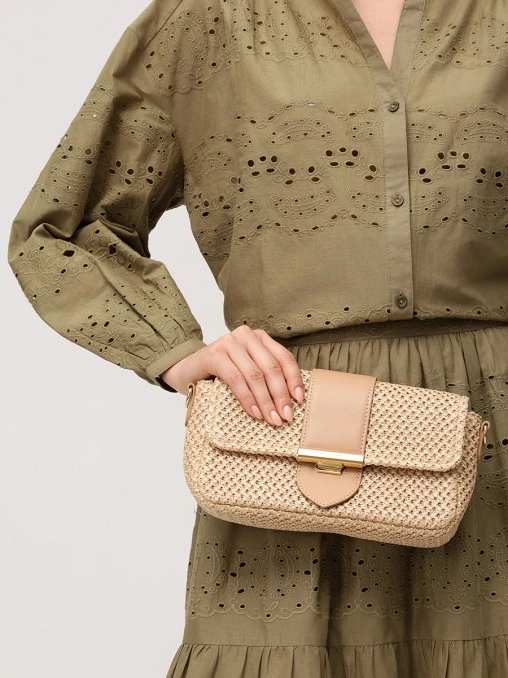 Сумка из рафии LANCASTER