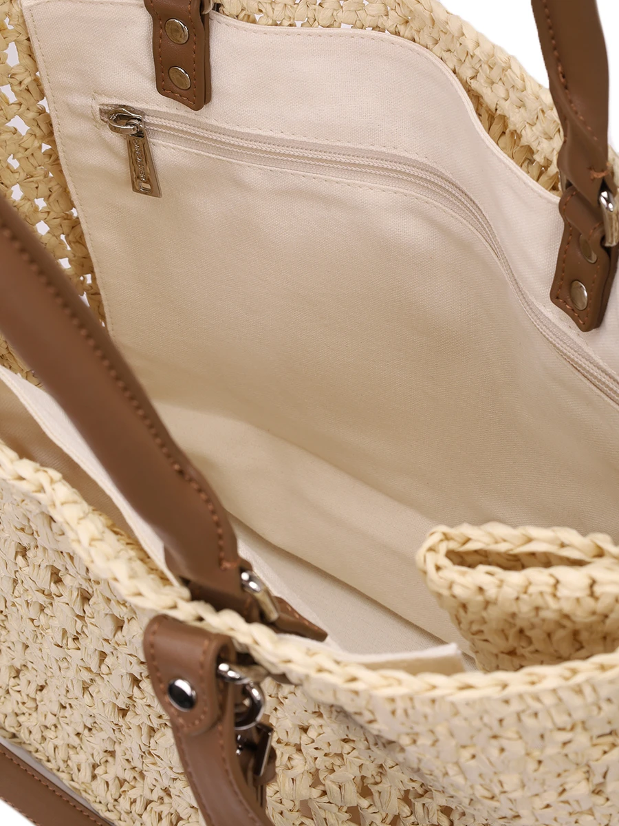 Сумка из рафии