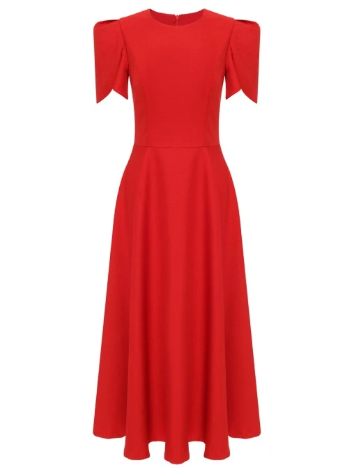Платье однотонное KAPSULA