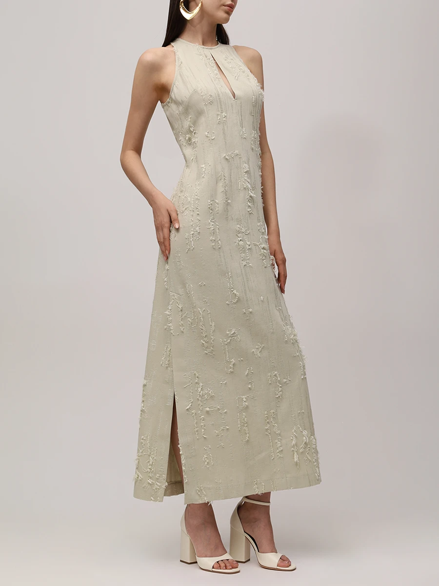 Платье льняное