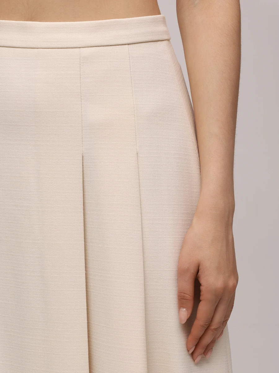 Юбка однотонна