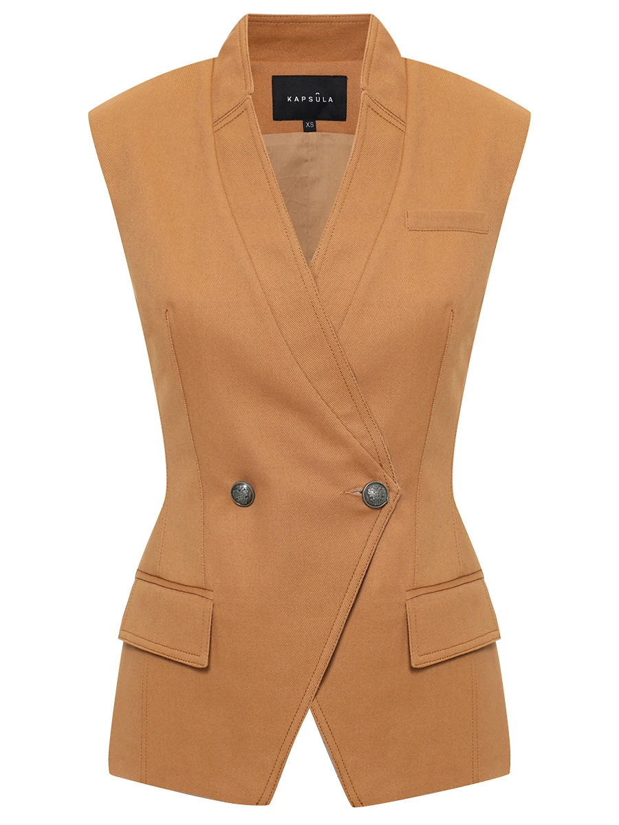 Жилет джинсовый