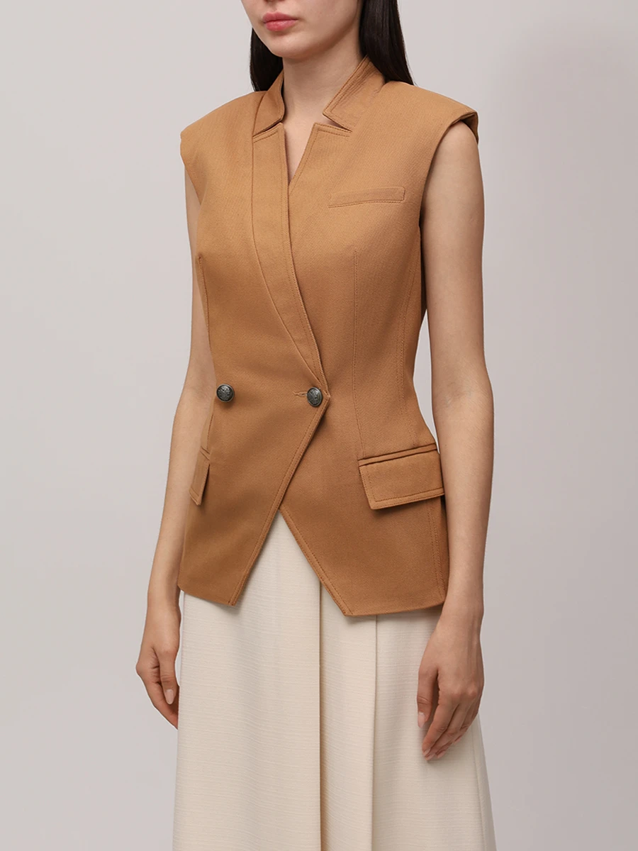 Жилет джинсовый