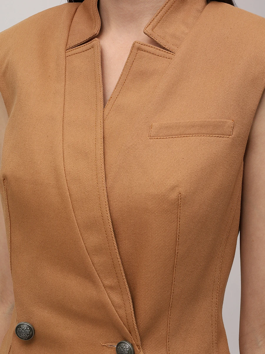 Жилет джинсовый