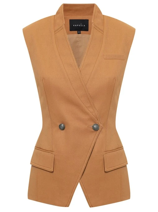 Жилет джинсовый KAPSULA