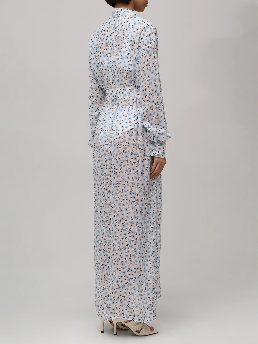 Туника из вискозы и шелка