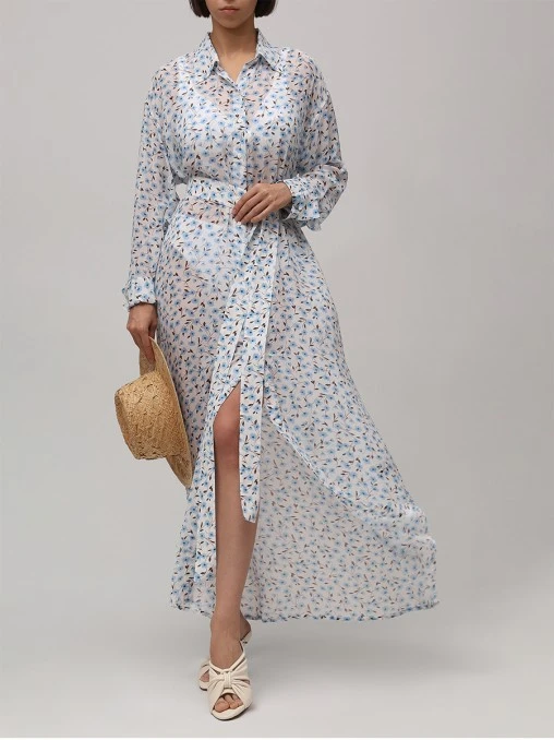 Туника из вискозы и шелка FISICO