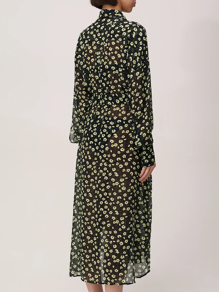 Туника из вискозы и шелка