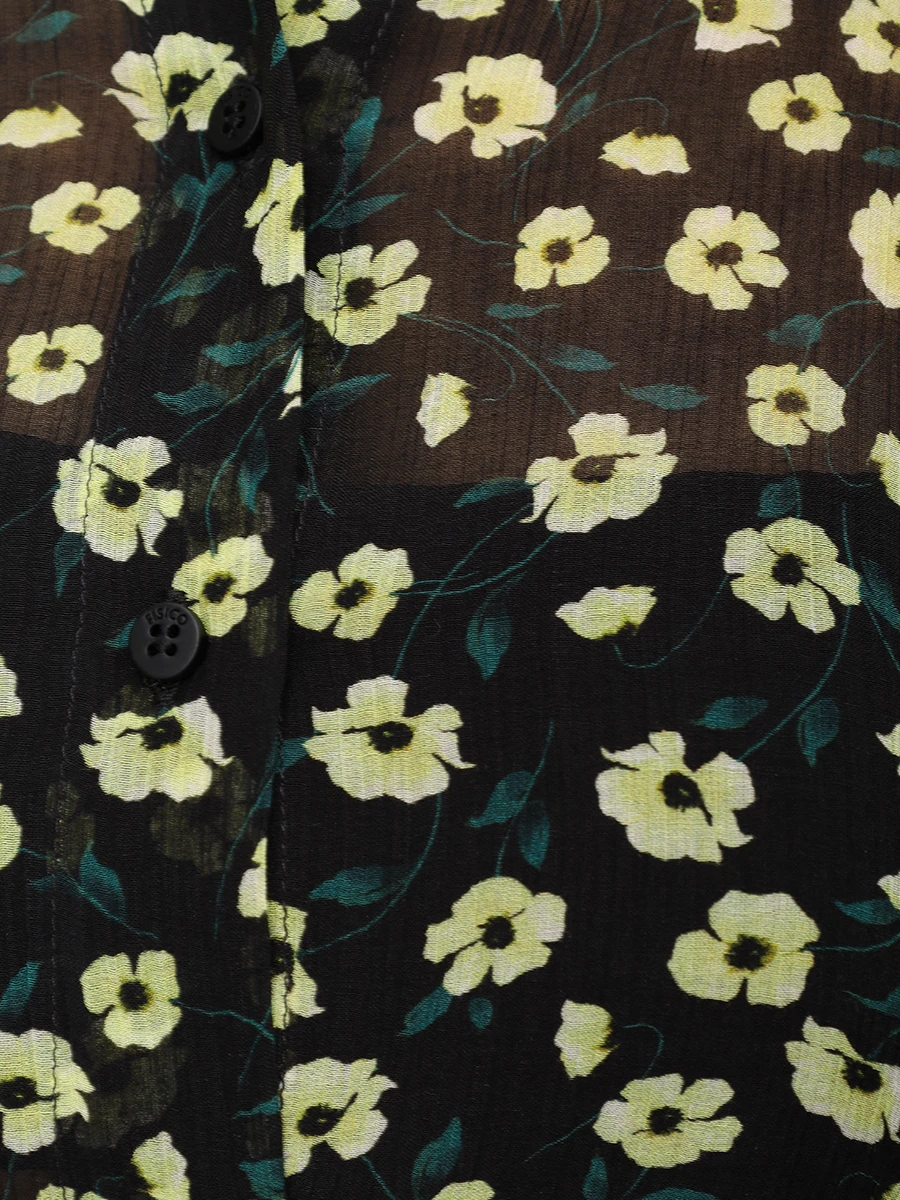 Туника из вискозы и шелка