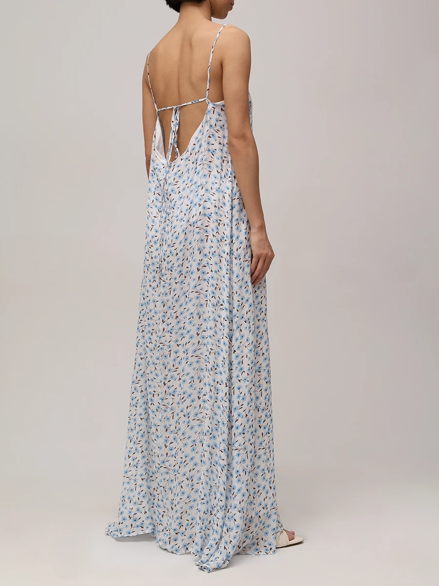 Туника из вискозы и хлопка