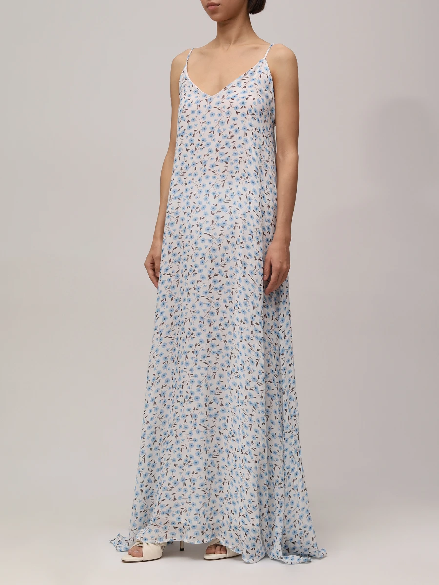 Туника из вискозы и хлопка