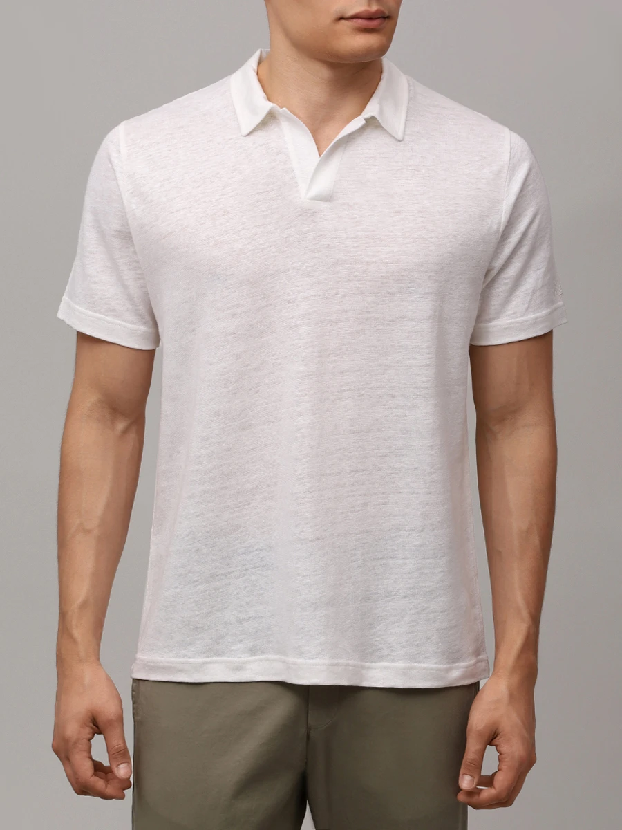 Поло льняное