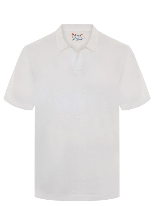 Поло льняное MC2 SAINT BARTH