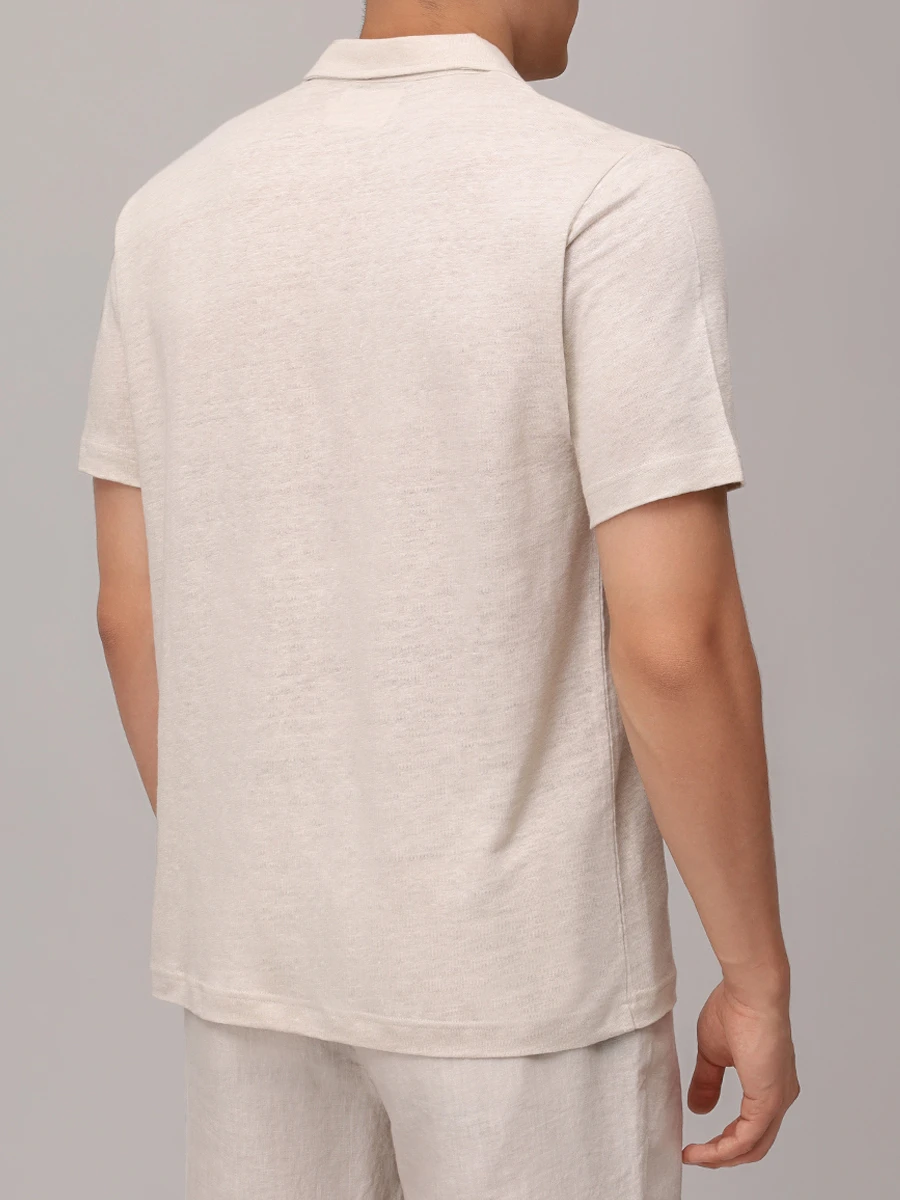 Поло льняное