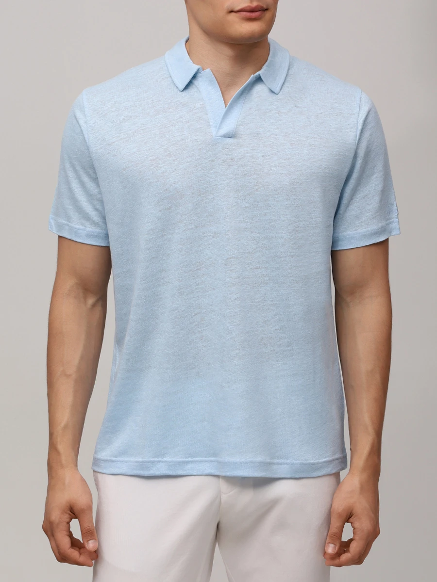 Поло льняное