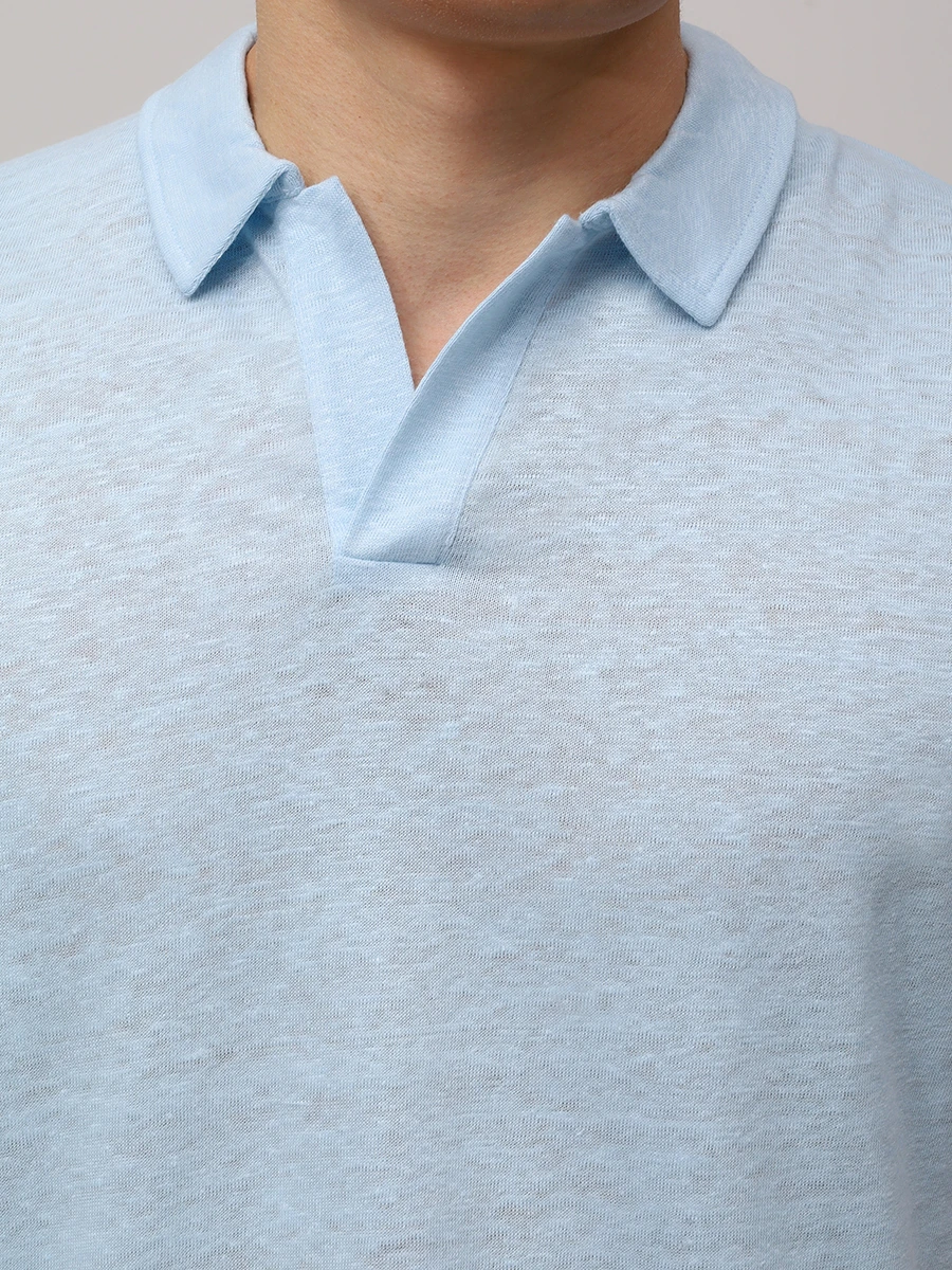 Поло льняное