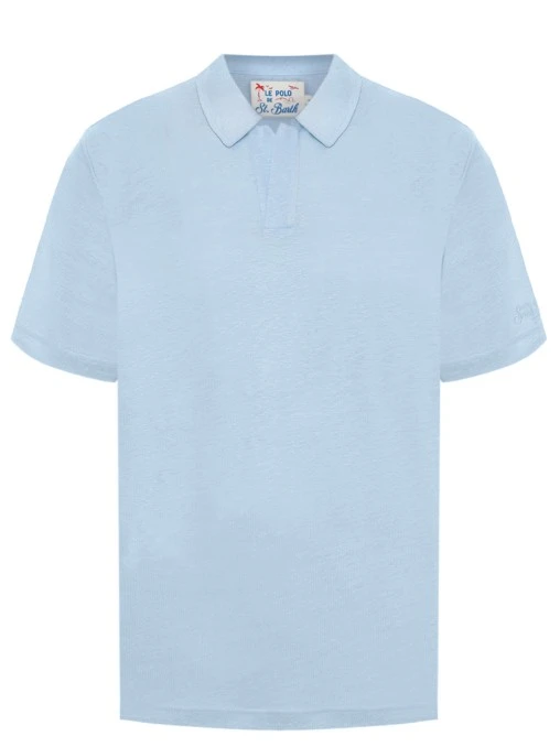 Поло льняное MC2 SAINT BARTH