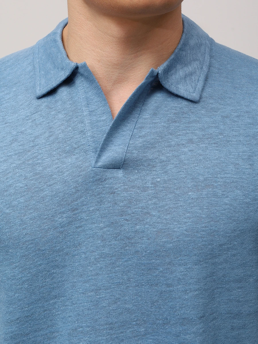 Поло льняное