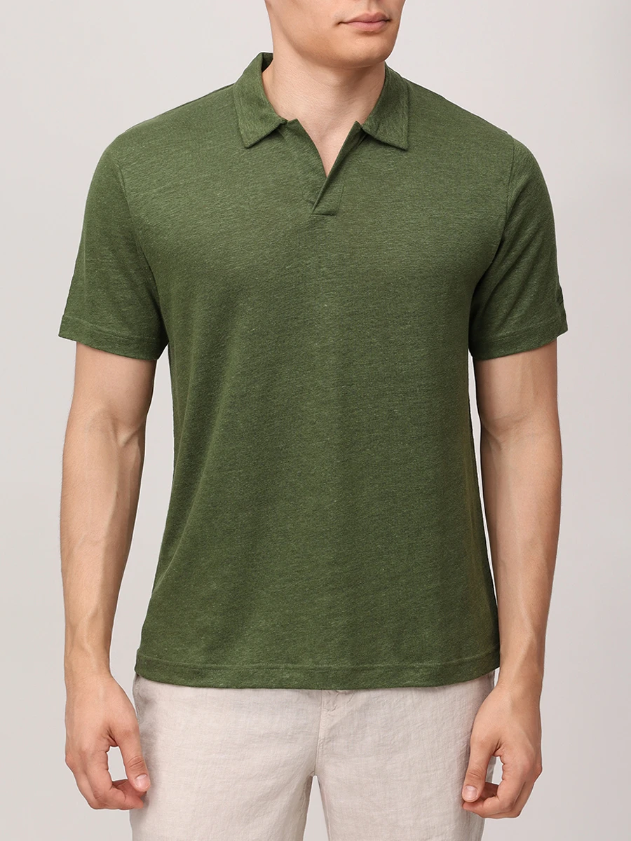 Поло льняное