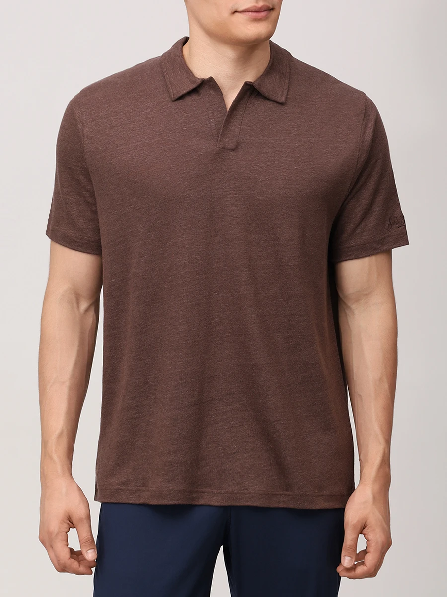 Поло льняное