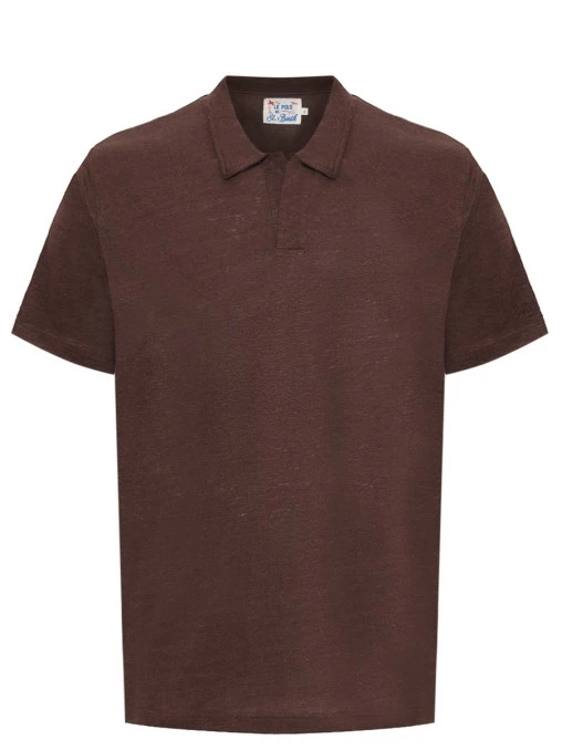 Поло льняное MC2 SAINT BARTH