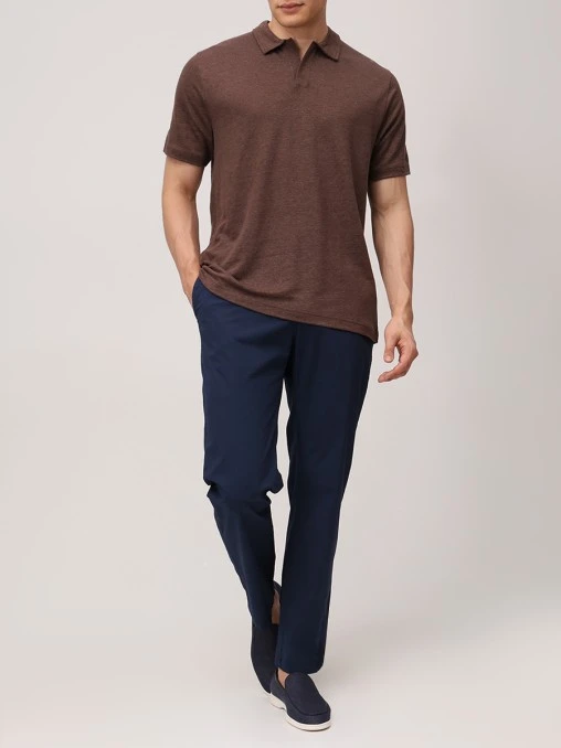 Поло льняное MC2 SAINT BARTH