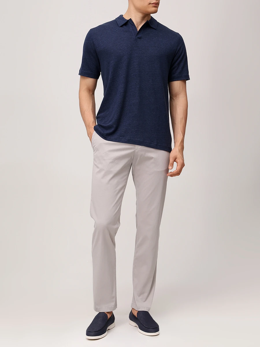 Поло льняное