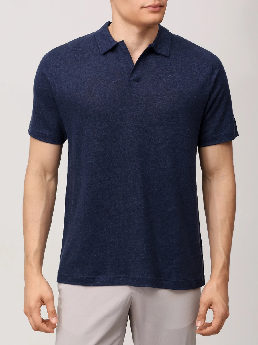 Поло льняное