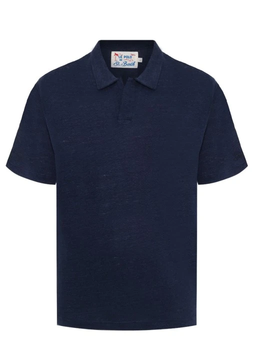 Поло льняное MC2 SAINT BARTH