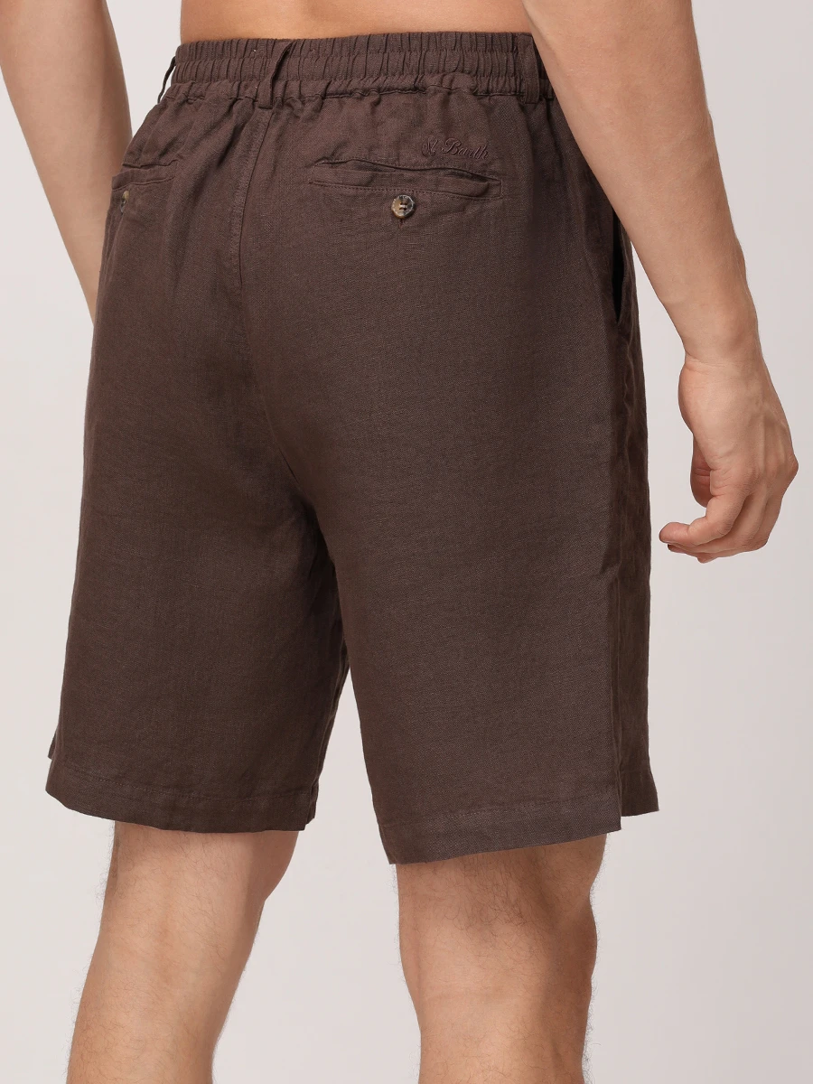 Шорты льняные