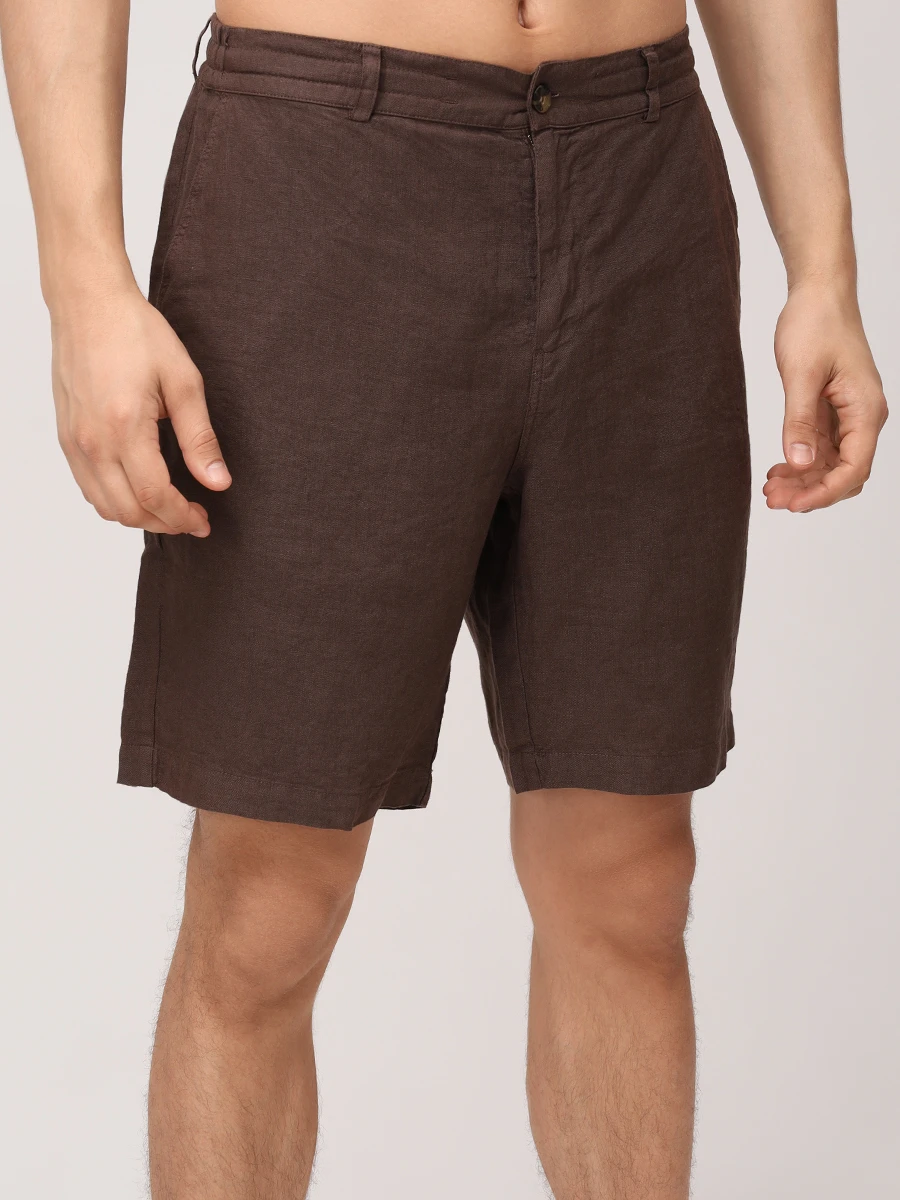 Шорты льняные