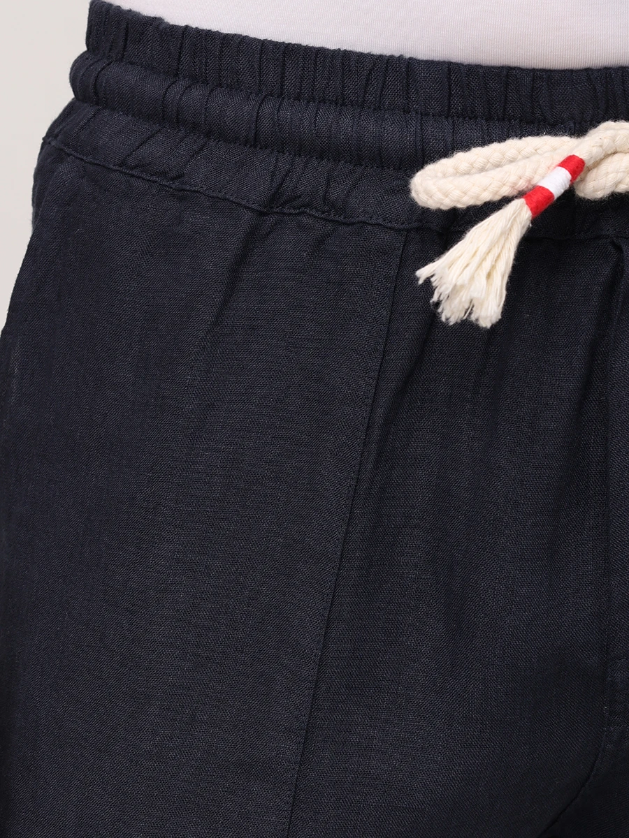 Брюки льняные