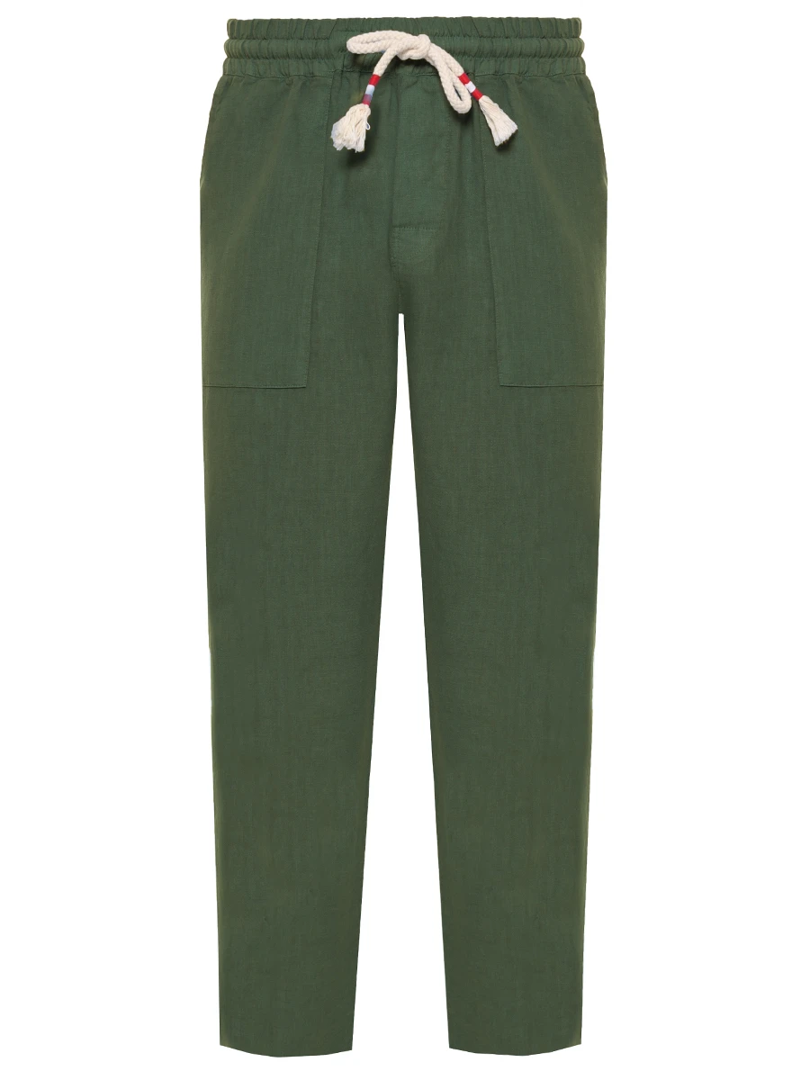 Брюки льняные